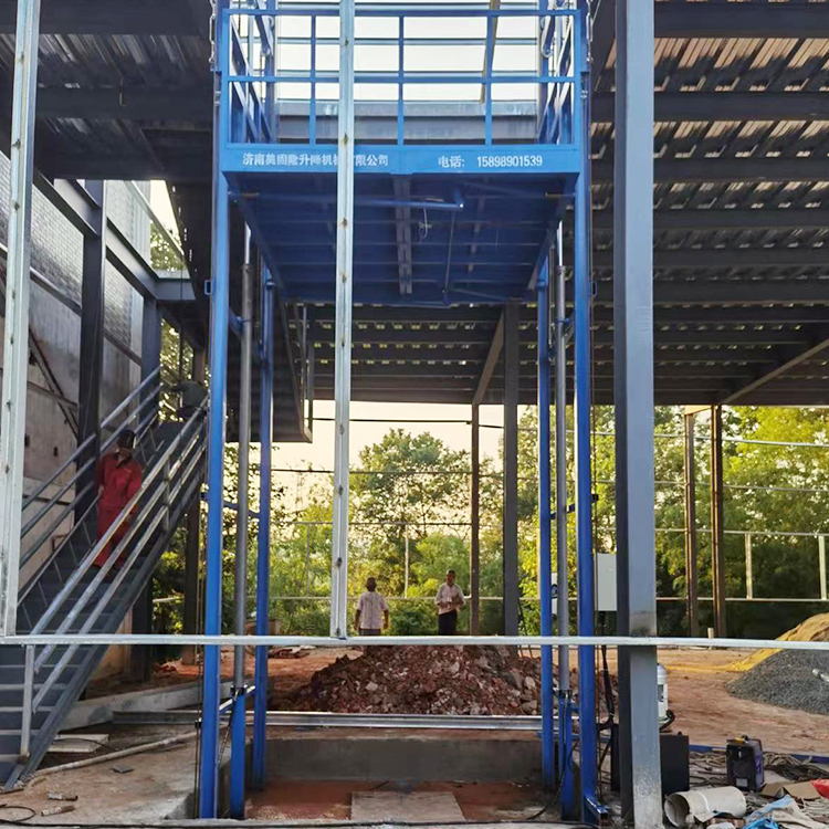 导轨式升降平台